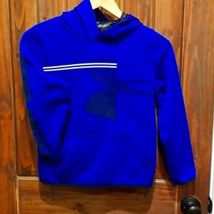 Underarmor Blue Hoodie Boys Youth Size large